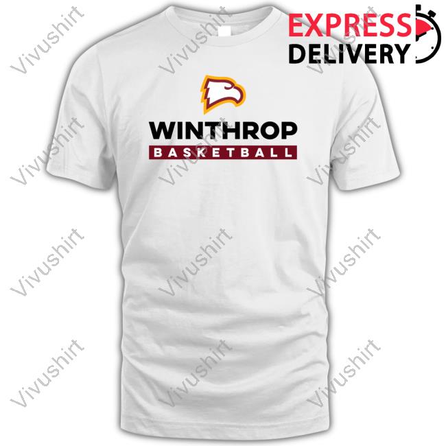 Mark Prosser Wearing Winthrop Basketball Long Sleeve T Shirt