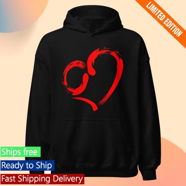 Crowdmade Merch Lovesick Heart - Unisex Pullover Tee Shirt