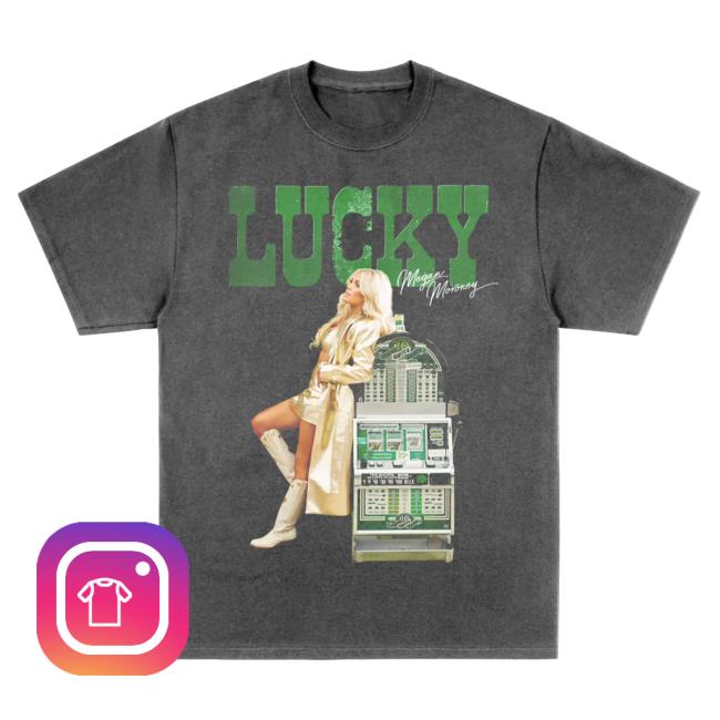 Official Megan Moroney Merch Store Lucky Girl Album Top Shirt MeganMoroney Shop