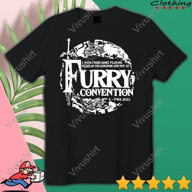 Tehemopenguin I Wish I Were Home Playing Tears Of The Kingdom And Not At A Furry Convention Fwa 2023 Tee Tehemopenguin Furry Convention Fwa 2023 T Shirt