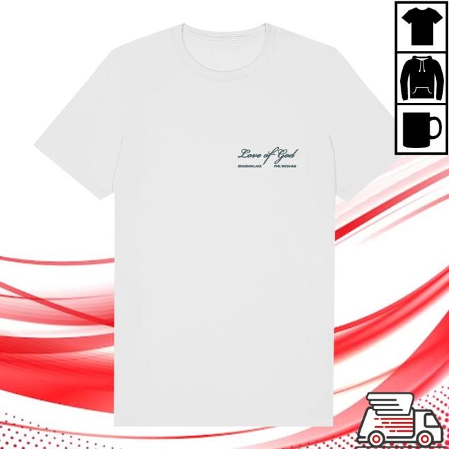 Brandon Lake Merch Store Only The Love Of God White Youth T Shirt