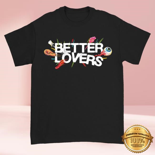 Better Lovers Merch Better Lovers Highly Irresponsible Album Art Hoodie Sweatshirt