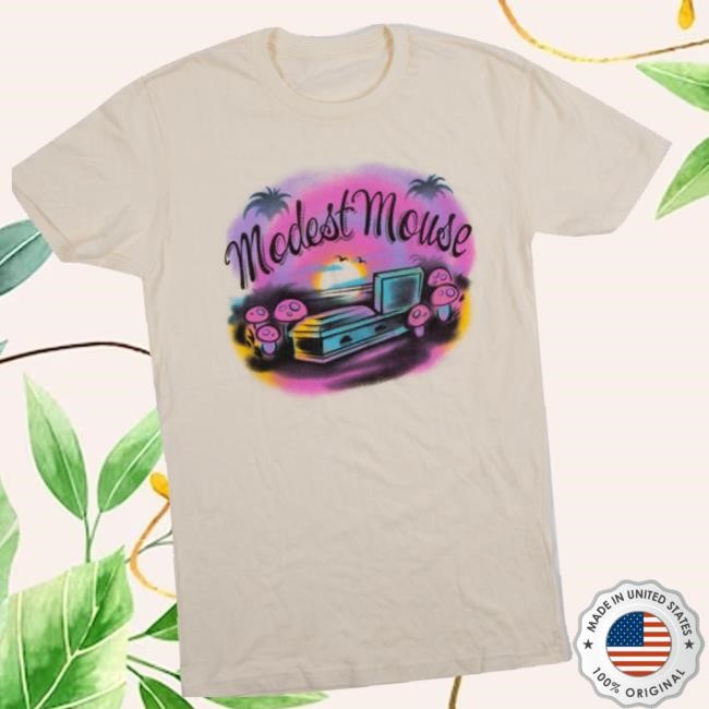 Modest Mouse Merch Airbrush Sunset Shirt