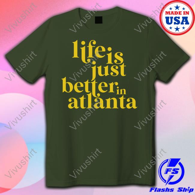 Desmond Ridder Wearing Life Is Just Better In Atlanta Tee Shamu