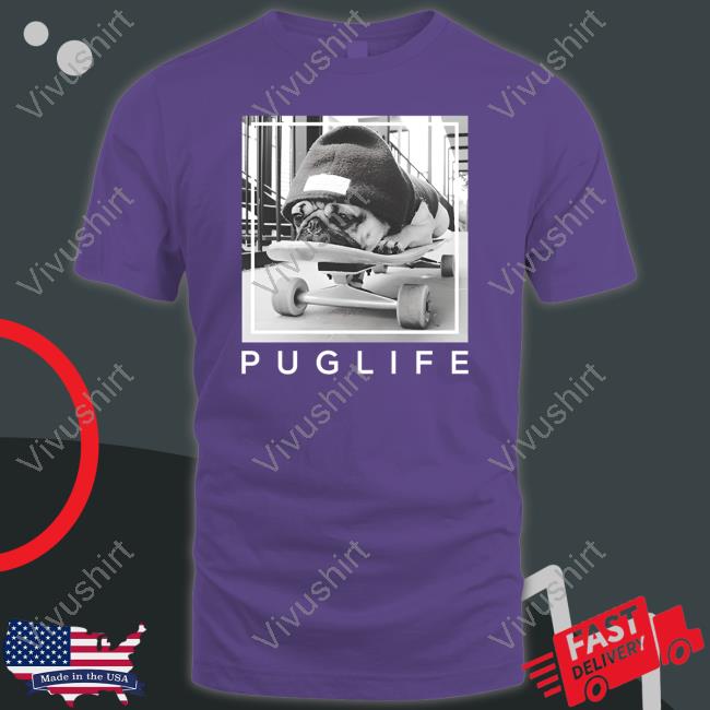 Pug Life Skateboard Hooded Sweatshirt
