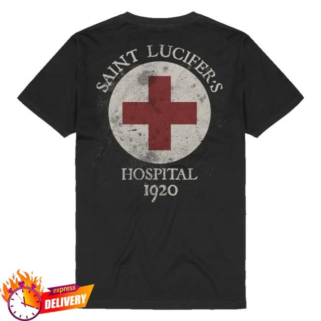 King Diamond Official Shop Saint Lucifer's Hospital Logo Crewneck Sweatshirt