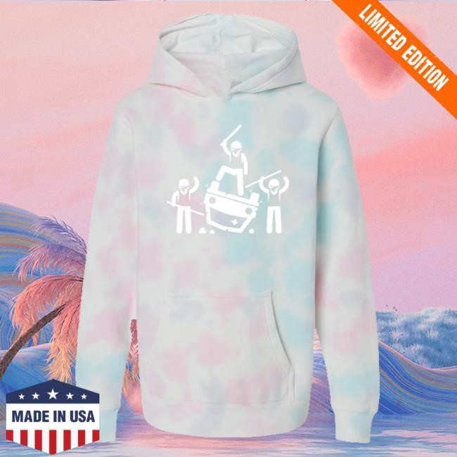 Official Riot Activity Clothing Merch Riot Activity Youth Cotton Candy Tie-Dye Sweatshirt