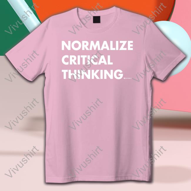 Luke Rudkowski Normalize Critical Thinking Hoodie