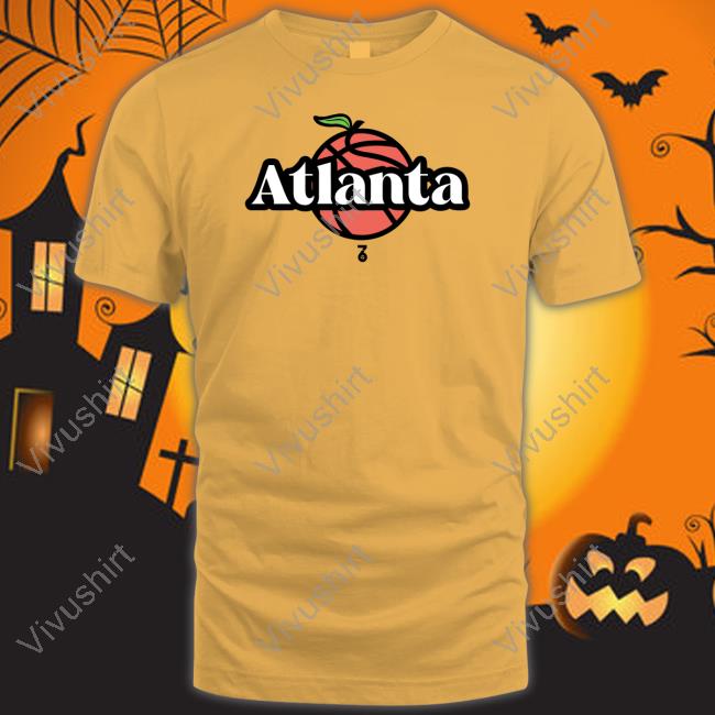 Atlanta Peach T Shirt Seven Six Apparel Store