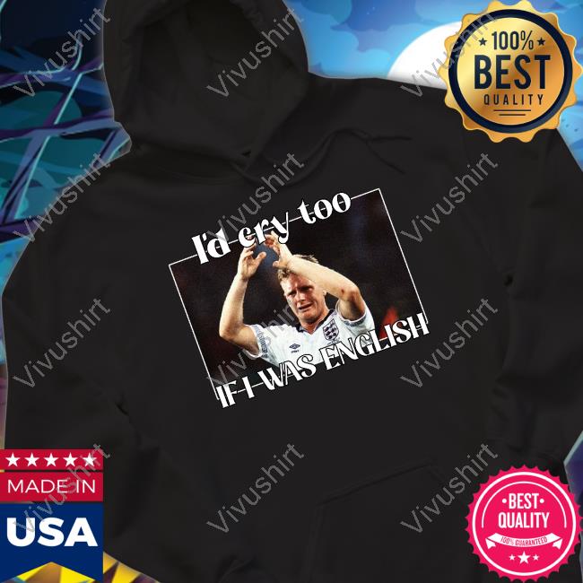 Horrorlessons Shop I'd Cry Too If I Was English Sweatshirt