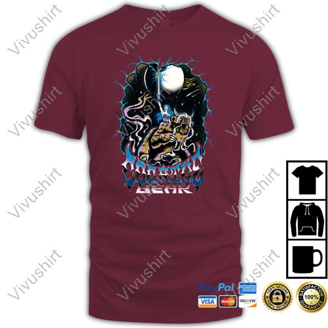 Kyforky Merch Heavy Metal Cocaine Bear Tee