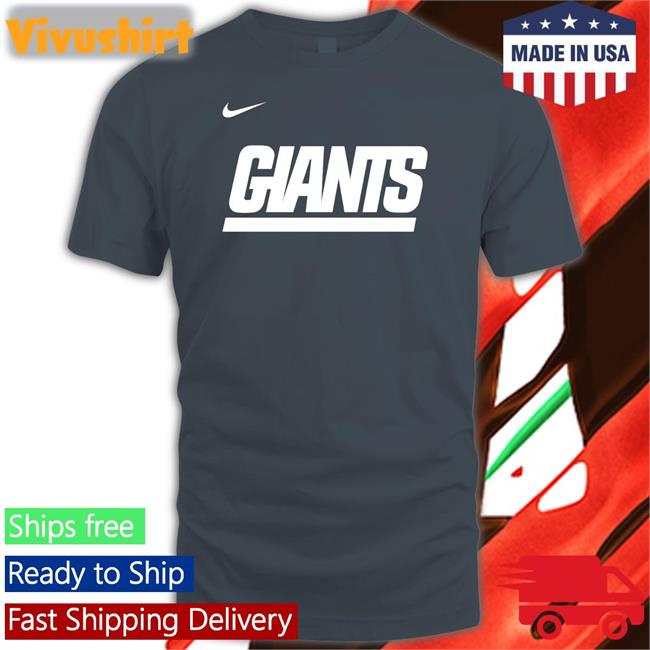 Brian Daboll Wearing Giants Long Sleeve T Shirt