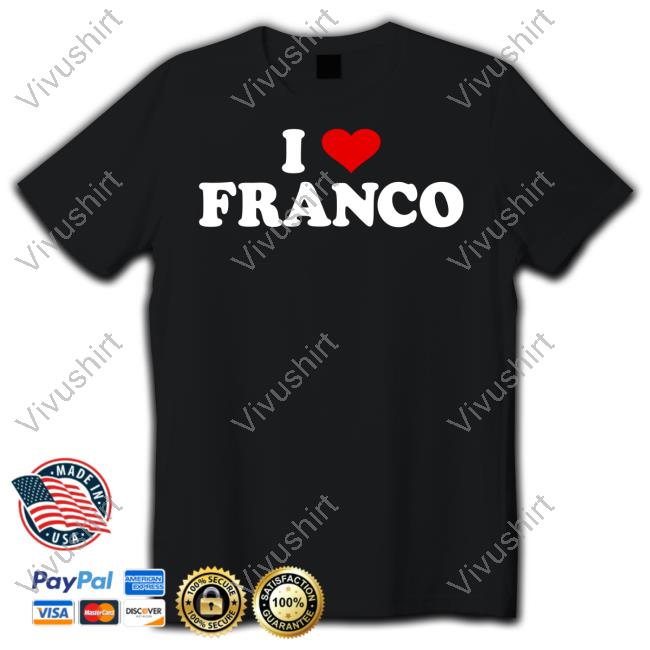 Nicki Minaj Wearing I Love Franco Hooded Sweatshirt