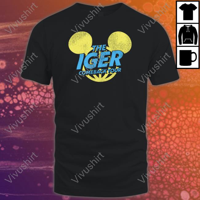 The Lost Bros Merch The Iger Comeback Tour Tee Shirt