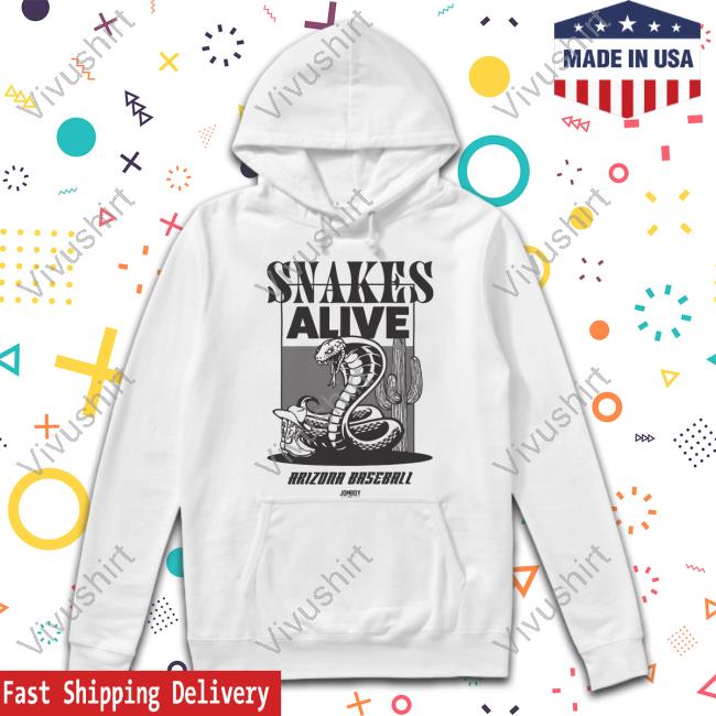 Talkin’ Baseball Snakes Alive Arizona Baseball Sweatshirt