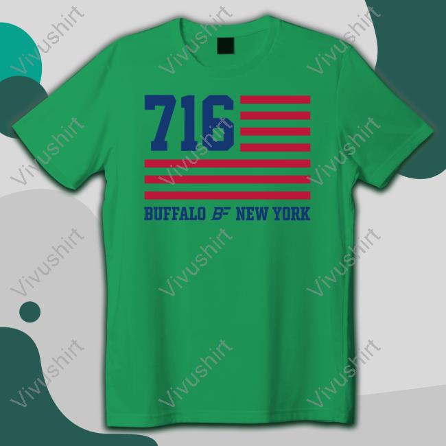 716 Usa Buffalo Bf New York Long Sleeve