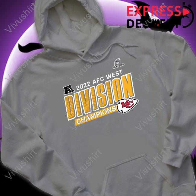 Kansas City Chiefs Fanatics Branded 2022 AFC West Division Champions Big & Tall Divide & Conquer Tee Shirt