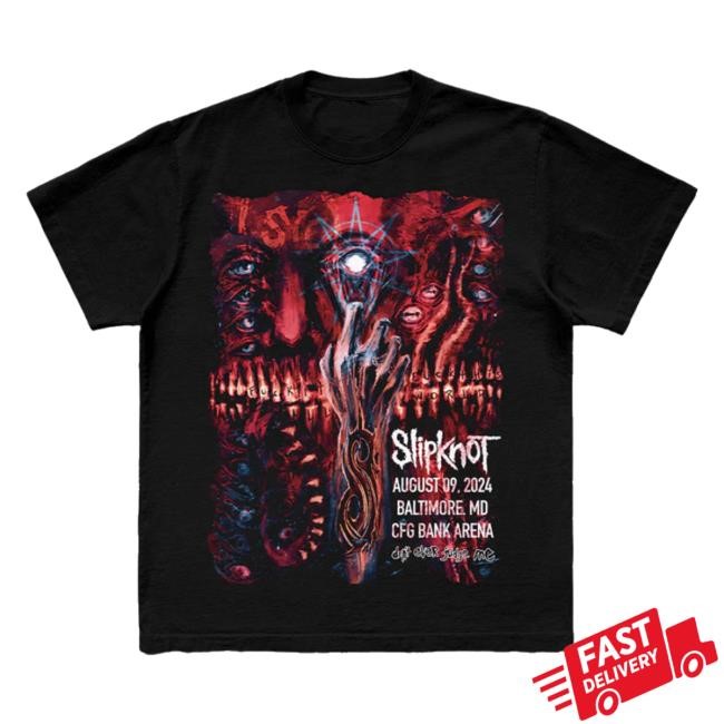 Slipknot 2024 Tour Baltimore Tank Top Slipknot Merch