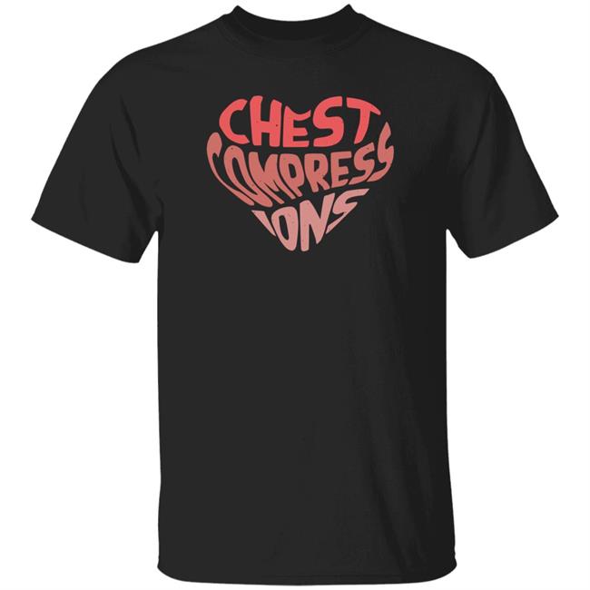 Doctor Mike Shop Chest Compressions Heart Shirt Dr. Mike Varshavski Chest Compressions Shirt