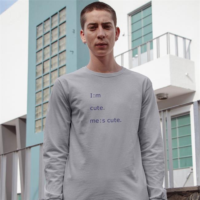 Im Cute Mes Cute T-Shirt Poorly Translated Shirts