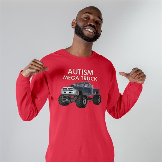 Autism Mega Truck T Shirts