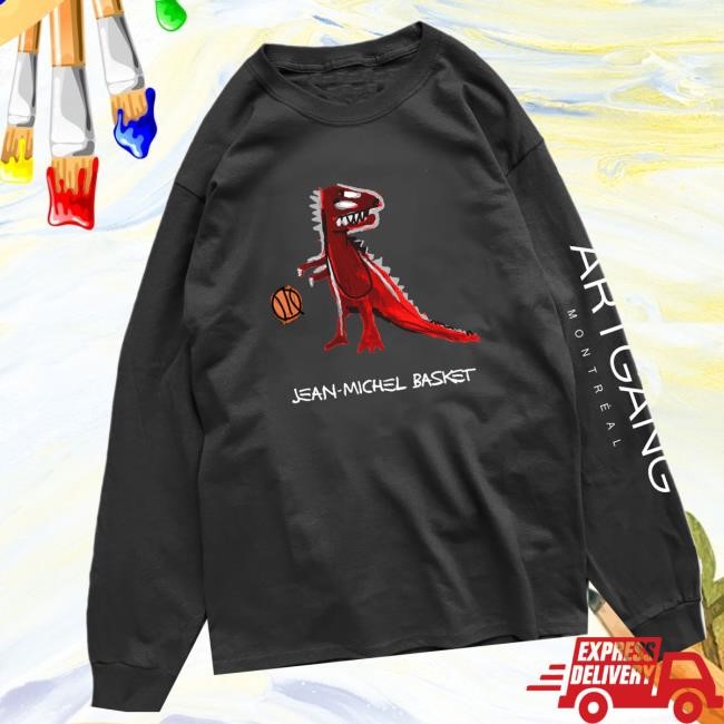 Trending Artgang Montreal Merch Store Jm Basket - Long Sleeve Long Sleeve Shirt