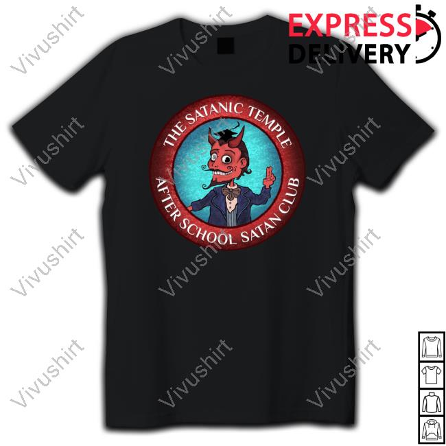 Official The Satanic Temple After School Satan Club Shirt