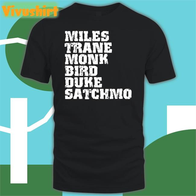 Bauwau Miles Trane Monk Bird Duke Satchmo Hoodie
