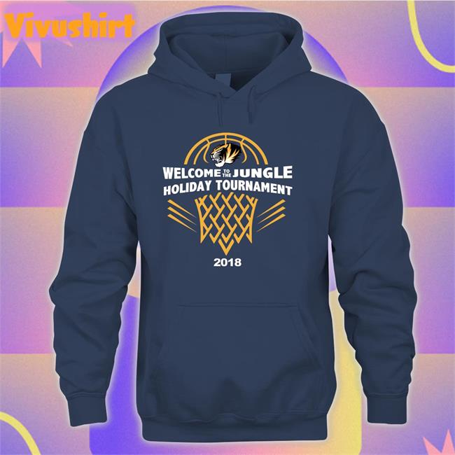 Welcome To The Jungle Holiday Tournament 2018 Long Sleeve Tee Shirt Welcome To The Jungle Holiday Tournament 2018 Hoodied Sweatshirt