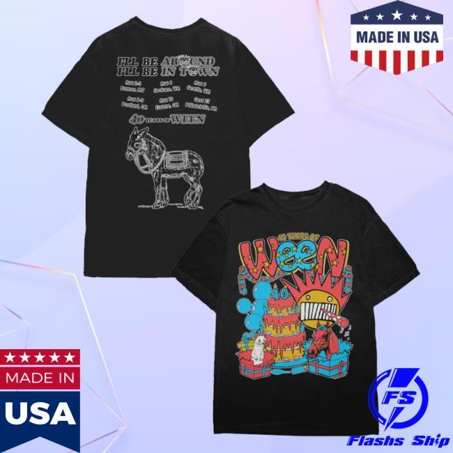 The Merch Collective Merch 40Th Anniversary Tour t-shirt, hoodie, tank top, sweater and long sleeve t-shirt