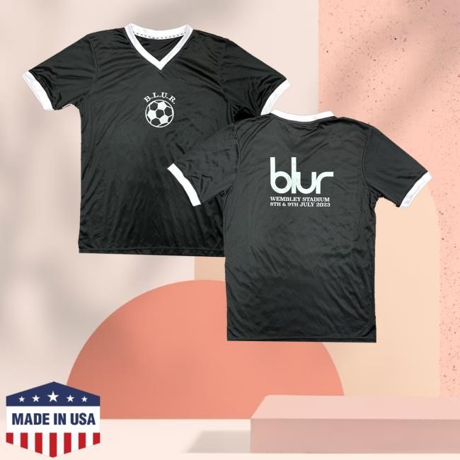 Blur Merch Wembley Football Jersey
