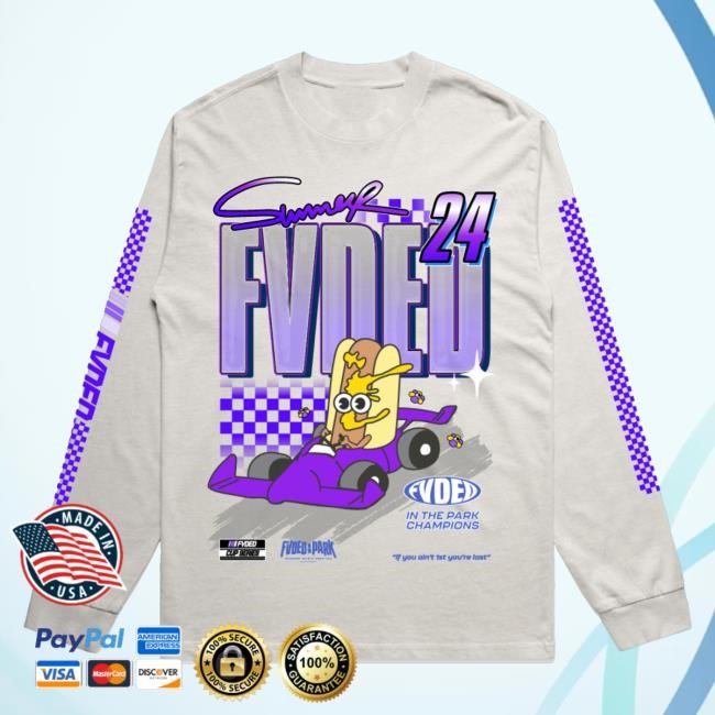 Official Fvded In The Park Merch Glizzykart Racer T-Shirt