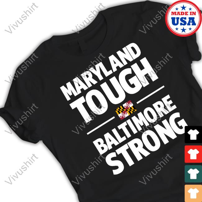Maryland Tough Baltimore Strong Hoodie