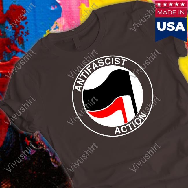 Antifascist Flag Action Shirts