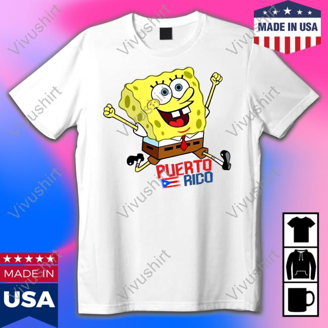 Ghetto Smosh Bob Esponja Puerto Rico Hoodie