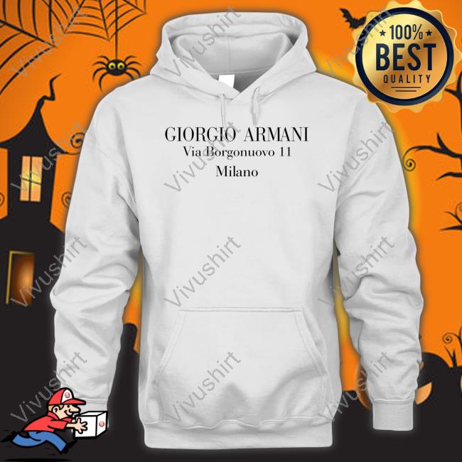 Charles Leclerc Wearing Giorgio Armani Via Borgonuovo 11 Milano Sweatshirt New York Yankees