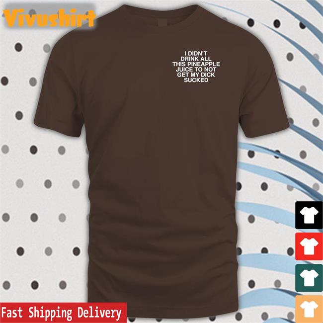 Lindafinegold Drink Pineapple Juice Tee