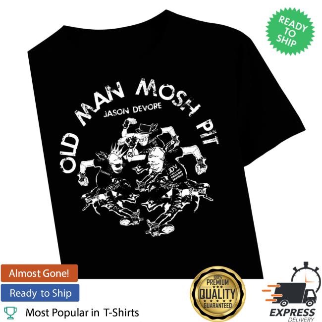 Jason Devore Art Merch Old Man Mosh Pit Sweaters