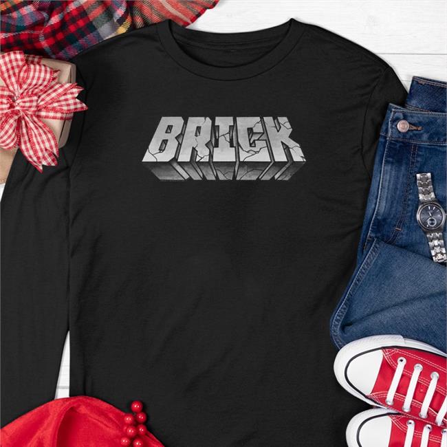 One Word Brick Hoodie