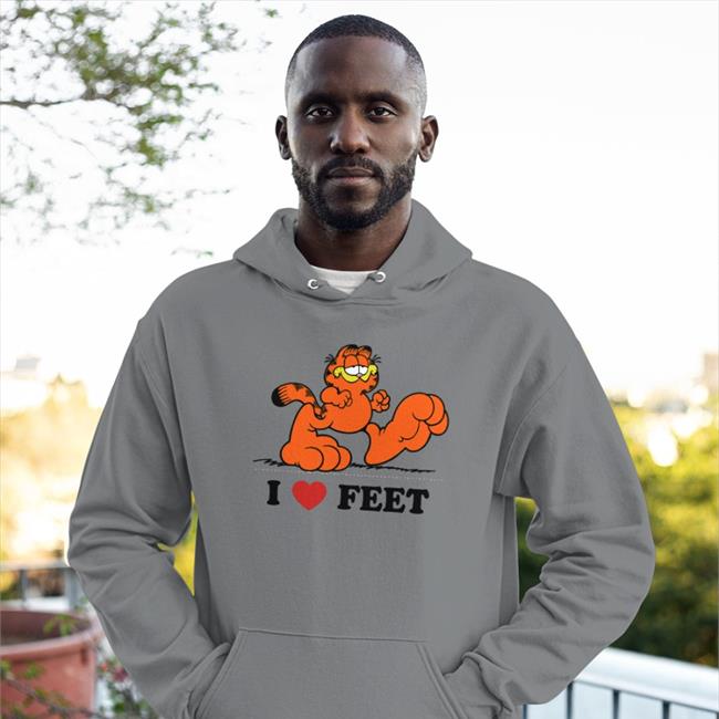 Shirts That Go Hard Store Garfield I Love Feet Tee Shirt Shirtsthtgohard