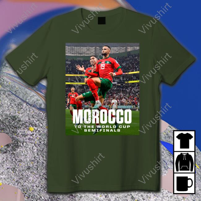 Espn Morocco To The World Cup Semifinals Hoodie