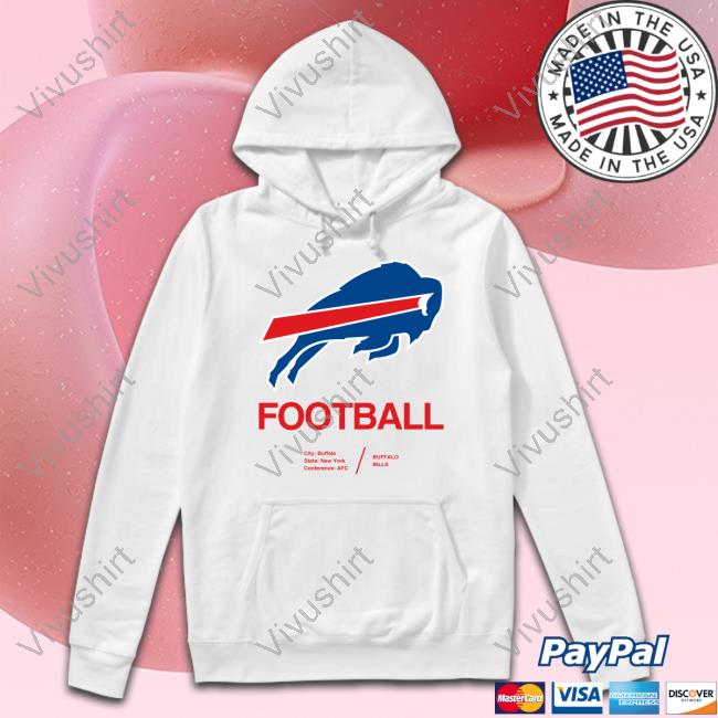 Official Buffalo Bills Football Sweatshirt Marissa Figueroa