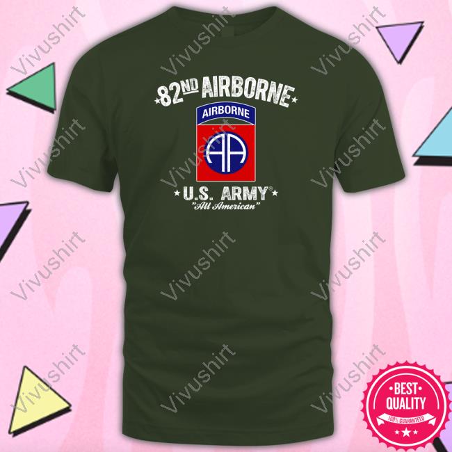 82Nd Airborne Us Army All American Hooded Sweatshirt