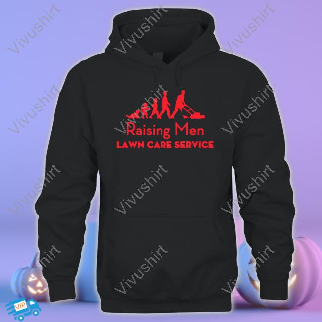 Raising Men Lawn Care Service Christmas Hoodie Sweatshirt Raising Men Lawn Care Service Christmas Shirt Rodney Smith Jr