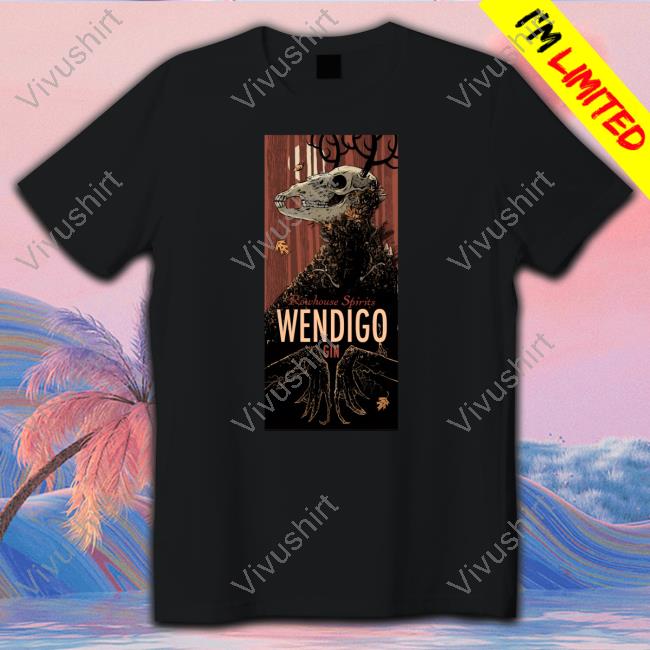 Therealac Rowhouse Spirits Wendigo Gin Hooded Sweatshirt