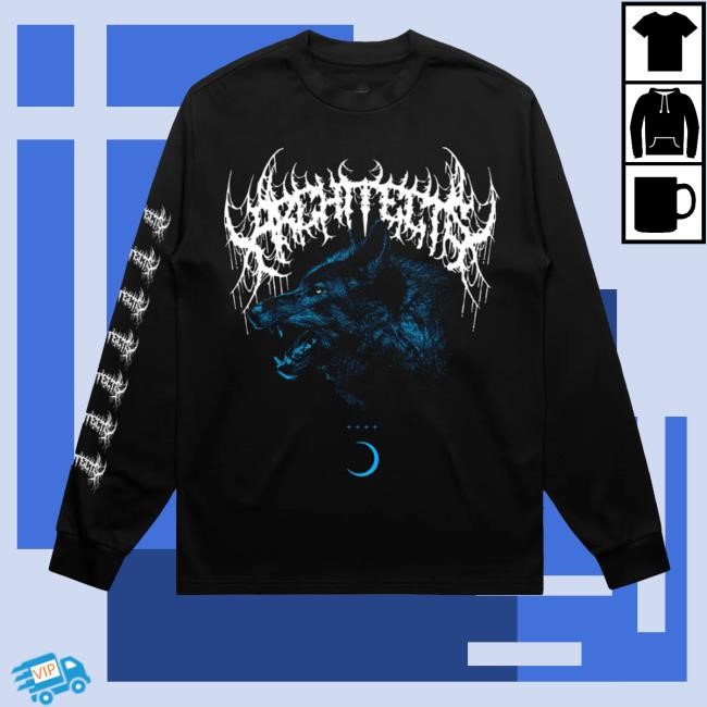 Architects Merch Store Shop Wolf Black Sweaters