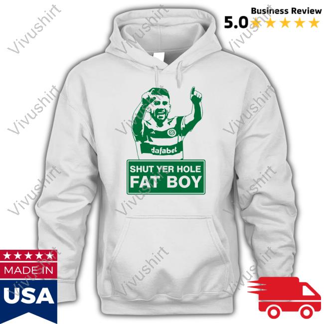 Alfredo Morelos Shut Yer Hole Fat Boy Shirt