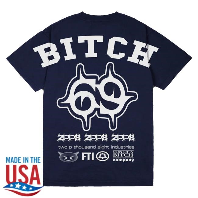 Original Fuck This Industry 2008 Merch Store Shop Fti X Pny Bitch New Shirt Fuckthisindustry2008