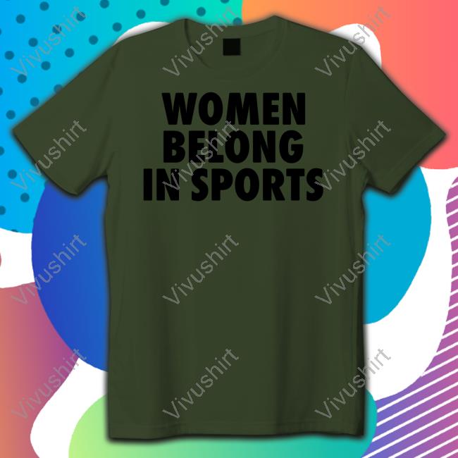 Jomboy Media Women Belong In Sports Hooded Sweatshirt