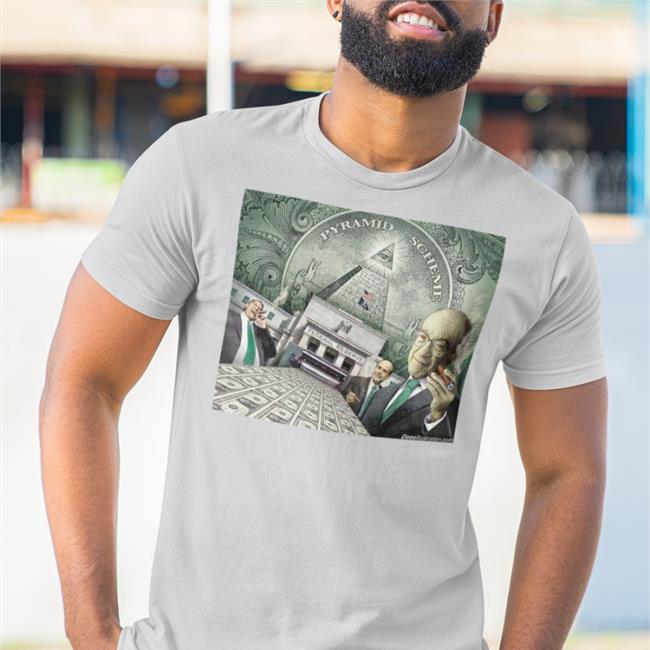Pyramid Scheme Federal Reserve Hooded Sweatshirt Brailled: Fit Of The Week